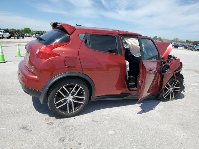 JN8AF5MR2DT223948 - 2013 NISSAN JUKE S RED photo 3