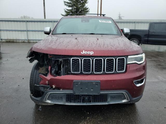 1C4RJFBGXKC638839 - 2019 JEEP GRAND CHER LIMITED MAROON photo 5