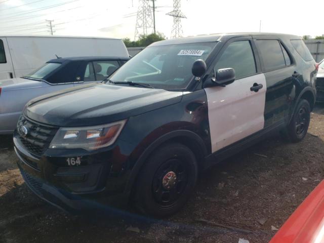 1FM5K8AR8HGA62756 - 2017 FORD EXPLORER POLICE INTERCEPTOR 黑色 照片 1