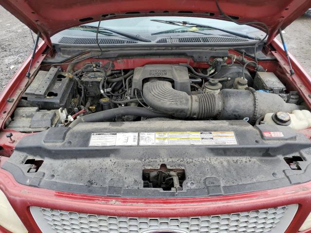 1FTRX18L9XNB39953 - 1999 FORD F-150 RED photo 11