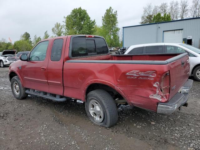 1FTRX18L9XNB39953 - 1999 FORD F-150 RED photo 2