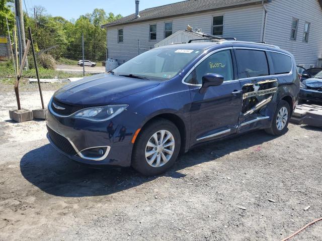 2C4RC1BG3JR246756 - 2018 CHRYSLER PACIFICA TOURING L BLUE photo 1