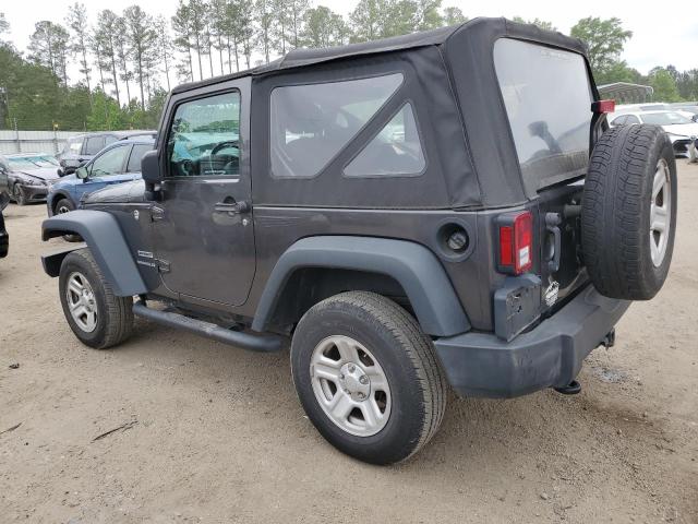 1C4AJWAG3HL673942 - 2017 JEEP WRANGLER SPORT GRAY photo 2