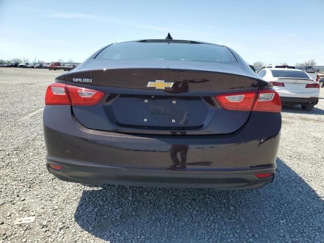 1G1ZC5ST4MF039463 - 2021 CHEVROLET MALIBU LS მუქწითელი ფოტო 6