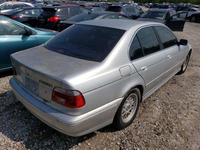 WBADT43482GY43126 - 2002 BMW 525 I AUTOMATIC SILVER photo 4