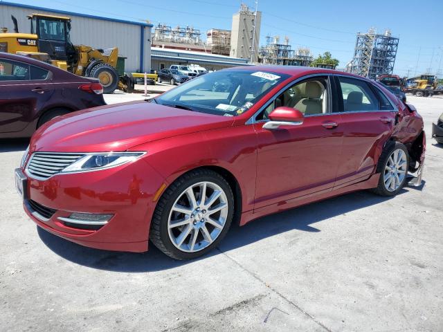 3LN6L2J9XDR824342 - 2013 LINCOLN MKZ RED photo 1