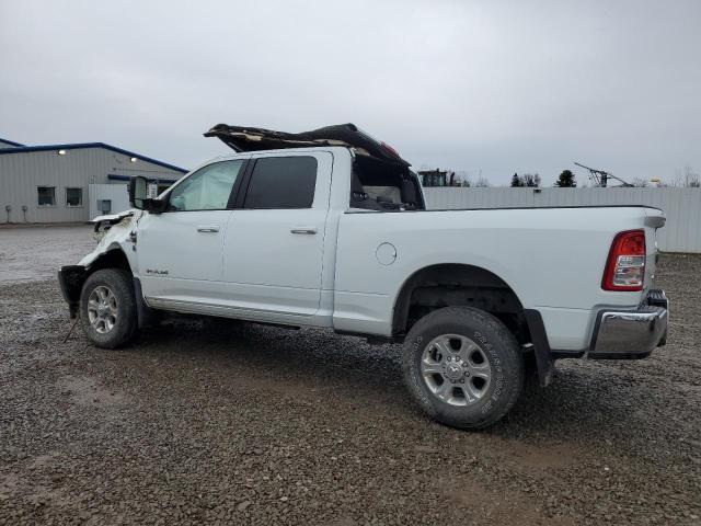 3C6UR5DL5NG410375 - 2022 RAM 2500 BIG HORN/LONE STAR WHITE photo 2