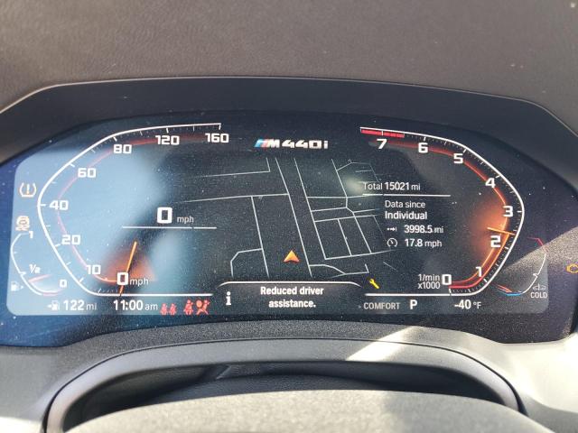 WBA63AT07NCJ08881 - 2022 BMW M440XI WHITE photo 9