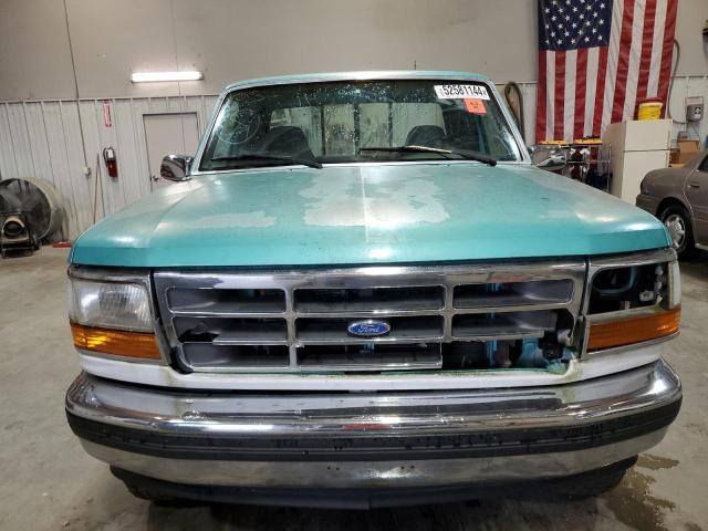 1FTEX14H0SKA46541 - 1995 FORD F150 GREEN photo 5