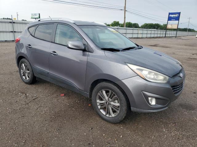 KM8JU3AG9EU897160 - 2014 HYUNDAI TUCSON GLS GRAY photo 4