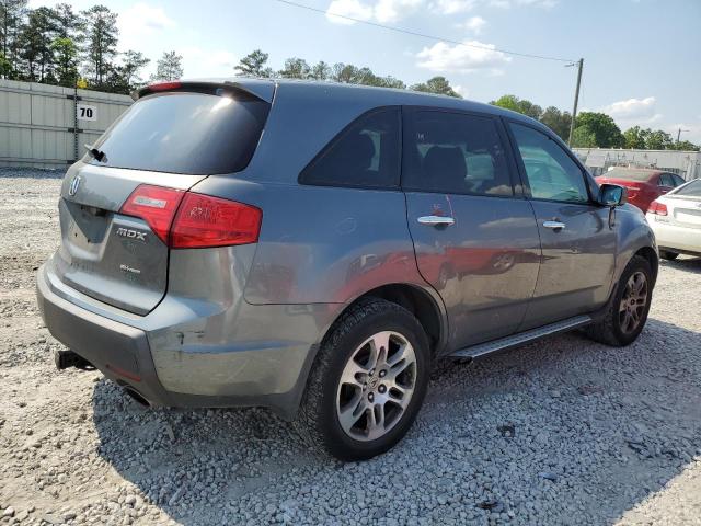 2HNYD28398H533094 - 2008 ACURA MDX TECHNOLOGY GRAY photo 3