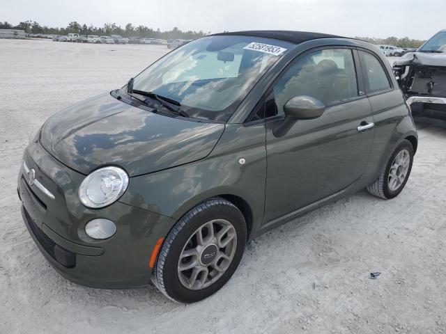 3C3CFFDR3FT502217 - 2015 FIAT 500 POP GREEN photo 1