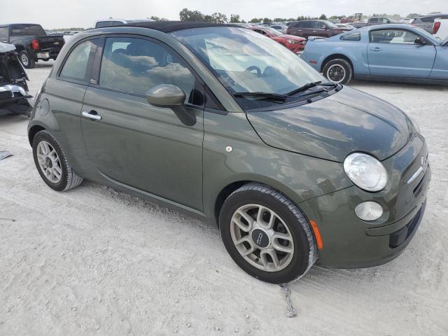 3C3CFFDR3FT502217 - 2015 FIAT 500 POP GREEN photo 4