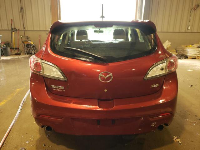 JM1BL1H66A1151936 - 2010 MAZDA 3 S RED photo 6