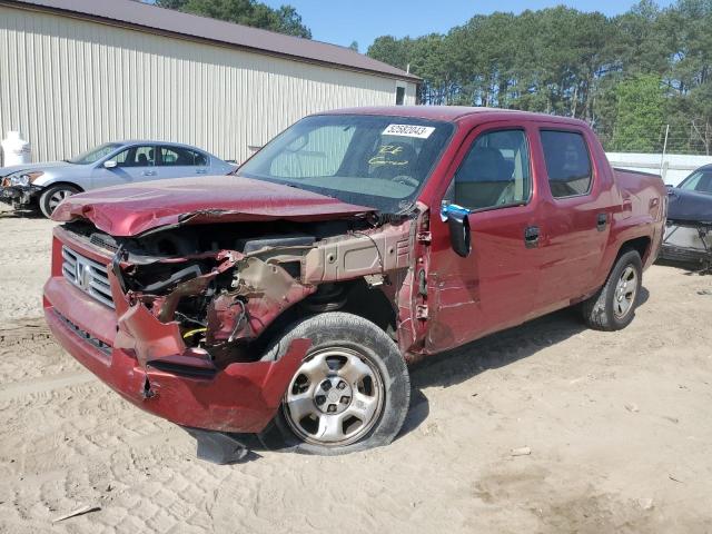 2HJYK162X6H561060 - 2006 HONDA RIDGELINE RT RED photo 1