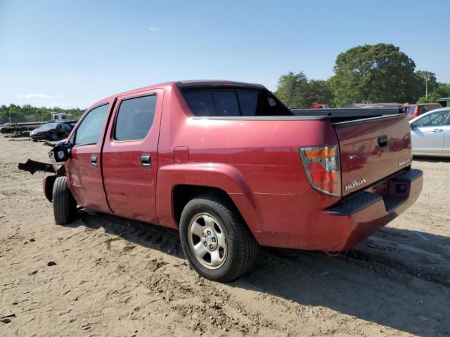 2HJYK162X6H561060 - 2006 HONDA RIDGELINE RT RED photo 2