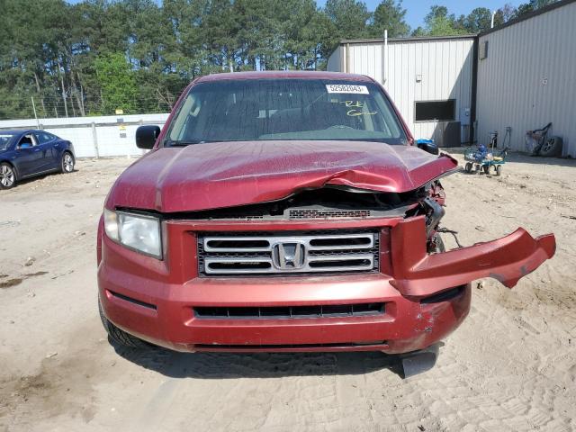 2HJYK162X6H561060 - 2006 HONDA RIDGELINE RT RED photo 5