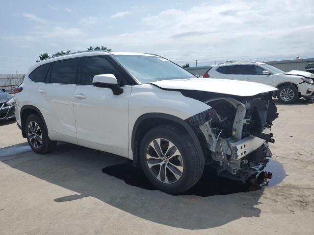 5TDHZRBH4LS519280 - 2020 TOYOTA HIGHLANDER XLE WHITE photo 4