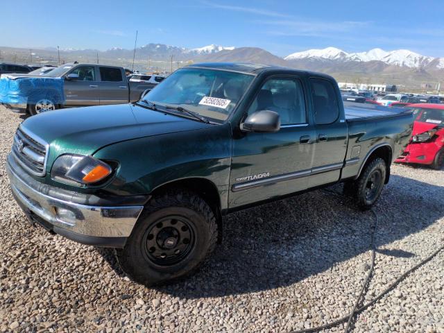 5TBBT4417YS114749 - 2000 TOYOTA TUNDRA ACCESS CAB მწვანე ფოტო 1