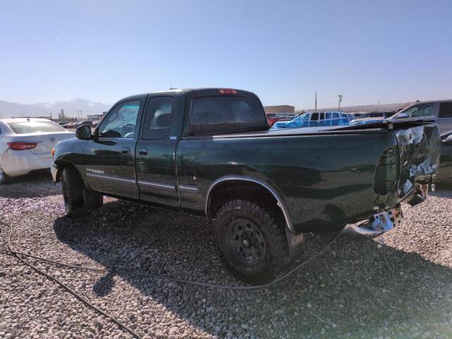 5TBBT4417YS114749 - 2000 TOYOTA TUNDRA ACCESS CAB მწვანე ფოტო 2