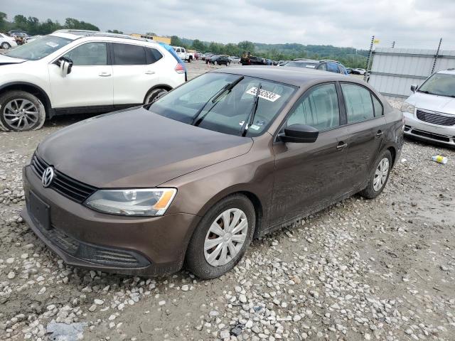 3VW1K7AJ0CM307035 - 2012 VOLKSWAGEN JETTA BASE بني صورة 1