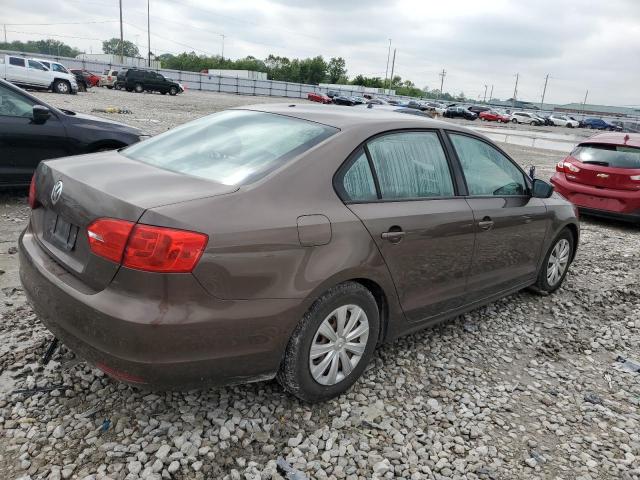 3VW1K7AJ0CM307035 - 2012 VOLKSWAGEN JETTA BASE بني صورة 3