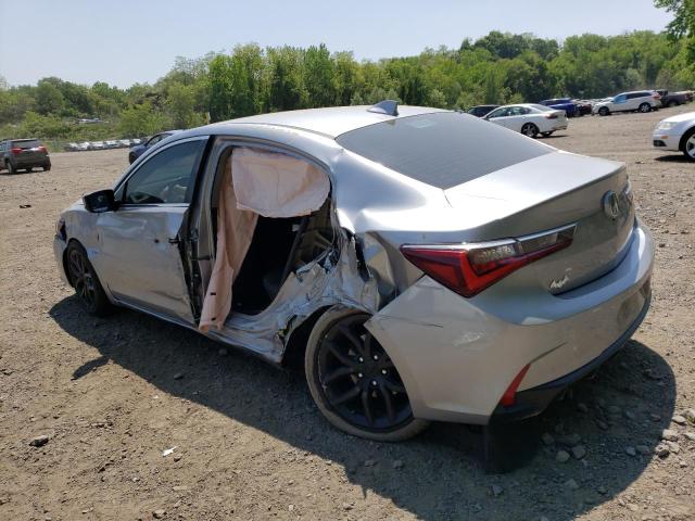 19UDE2F37KA012256 - 2019 ACURA ILX SILVER photo 2