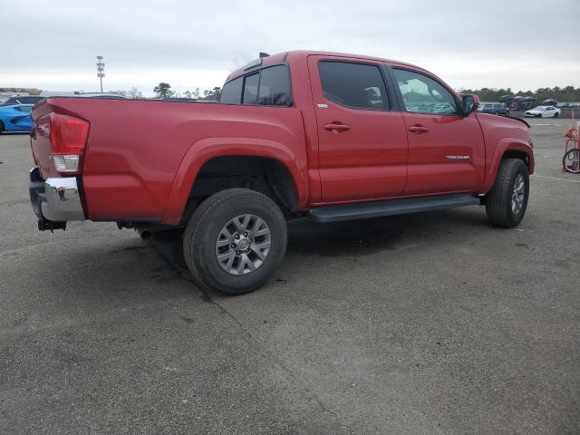 3TMAZ5CN9HM043369 - 2017 TOYOTA TACOMA DOUBLE CAB RED photo 3