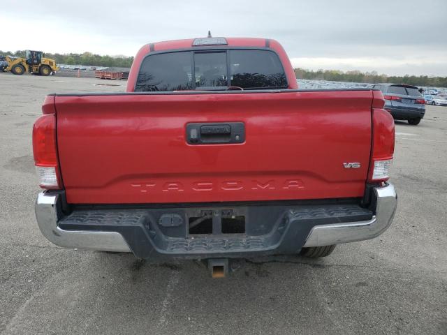 3TMAZ5CN9HM043369 - 2017 TOYOTA TACOMA DOUBLE CAB RED photo 6