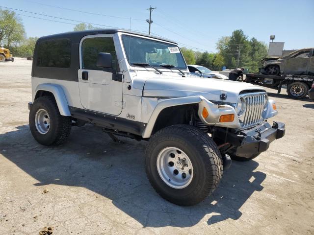 1J4FA44S06P703702 - 2006 JEEP WRANGLER / UNLIMITED SILVER photo 4