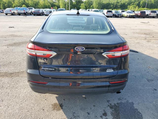 3FA6P0CD7LR234330 - 2020 FORD FUSION SEL BLACK photo 6