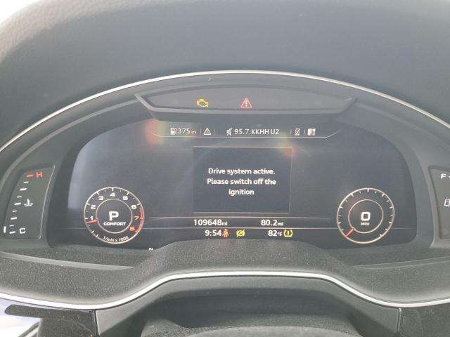 WA1VAAF75JD022996 - 2018 AUDI Q7 PRESTIGE WHITE photo 9