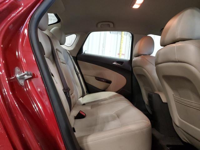 1G4PP5SK7C4180902 - 2012 BUICK VERANO RED photo 10