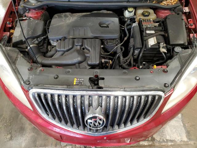 1G4PP5SK7C4180902 - 2012 BUICK VERANO RED photo 11