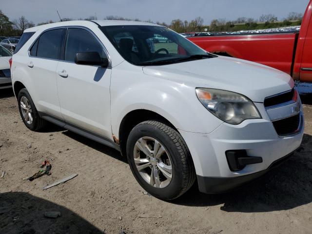 2GNALBEC6B1181145 - 2011 CHEVROLET EQUINOX LS WHITE photo 4