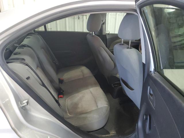 1G1JA5SH7F4171534 - 2015 CHEVROLET SONIC LS SILVER photo 10