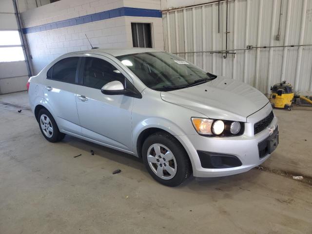 1G1JA5SH7F4171534 - 2015 CHEVROLET SONIC LS SILVER photo 4