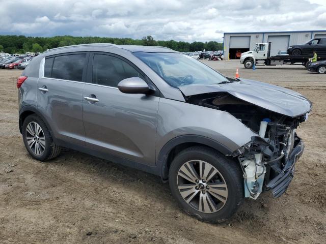 KNDPC3AC2G7829928 - 2016 KIA SPORTAGE EX SILVER photo 4