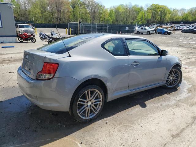 JTKJF5C74D3046193 - 2013 TOYOTA SCION TC SILVER photo 3