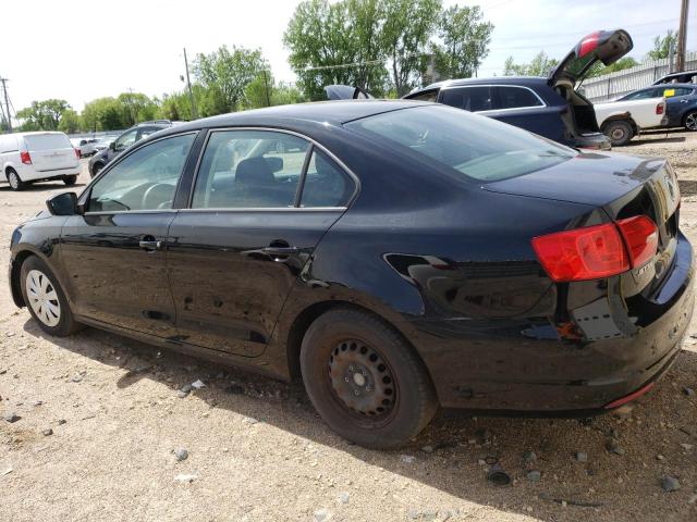 3VW2K7AJ1DM276187 - 2013 VOLKSWAGEN JETTA BASE Qara foto 2