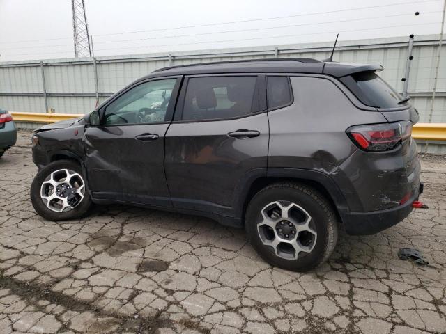 3C4NJDDB8NT128406 - 2022 JEEP COMPASS TRAILHAWK CHARCOAL photo 2