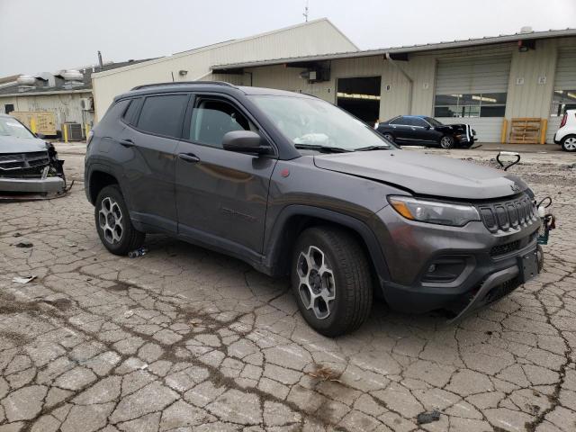 3C4NJDDB8NT128406 - 2022 JEEP COMPASS TRAILHAWK CHARCOAL photo 4