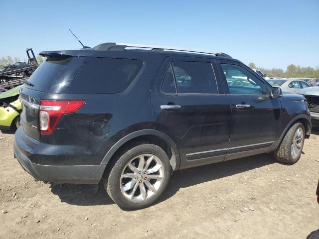 1FM5K8D8XEGA72588 - 2014 FORD EXPLORER XLT BLACK photo 3