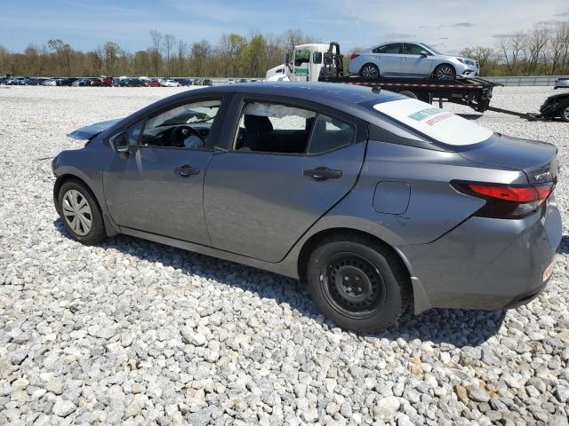 3N1CN8DV2LL847387 - 2020 NISSAN VERSA S GRAY photo 2