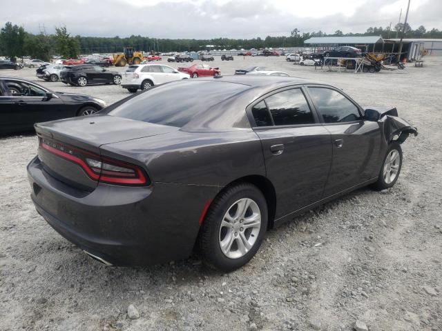 2C3CDXBG8LH221015 - 2020 DODGE CHARGER SE SXT GRAY photo 4