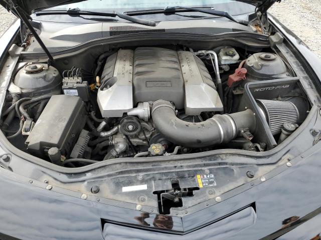 2G1FS1EW6D9186459 - 2013 CHEVROLET CAMARO SS BLACK photo 11