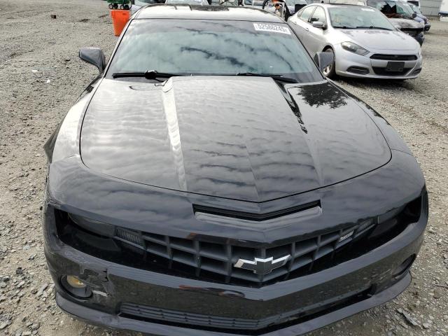 2G1FS1EW6D9186459 - 2013 CHEVROLET CAMARO SS BLACK photo 5