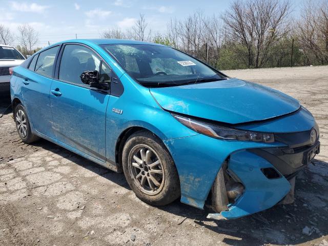 JTDKARFP8H3047446 - 2017 TOYOTA PRIUS PRIM 蓝色 照片 4