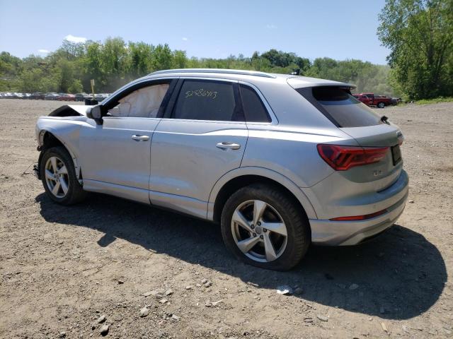 WA1AECF3XL1045920 - 2020 AUDI Q3 PREMIUM SILVER photo 2