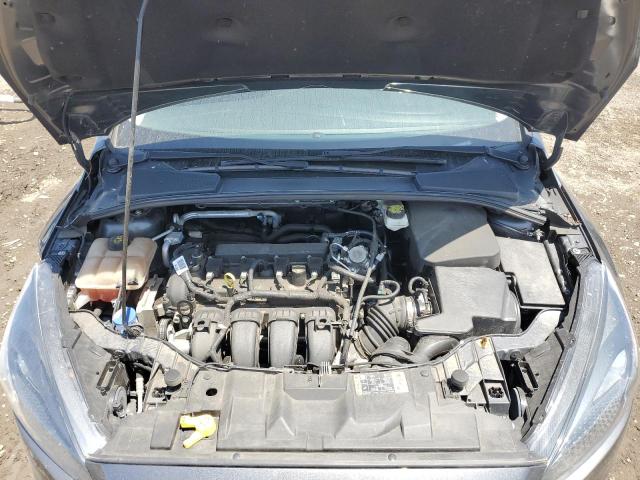 1FADP3E24HL277470 - 2017 FORD FOCUS S GRAY photo 11